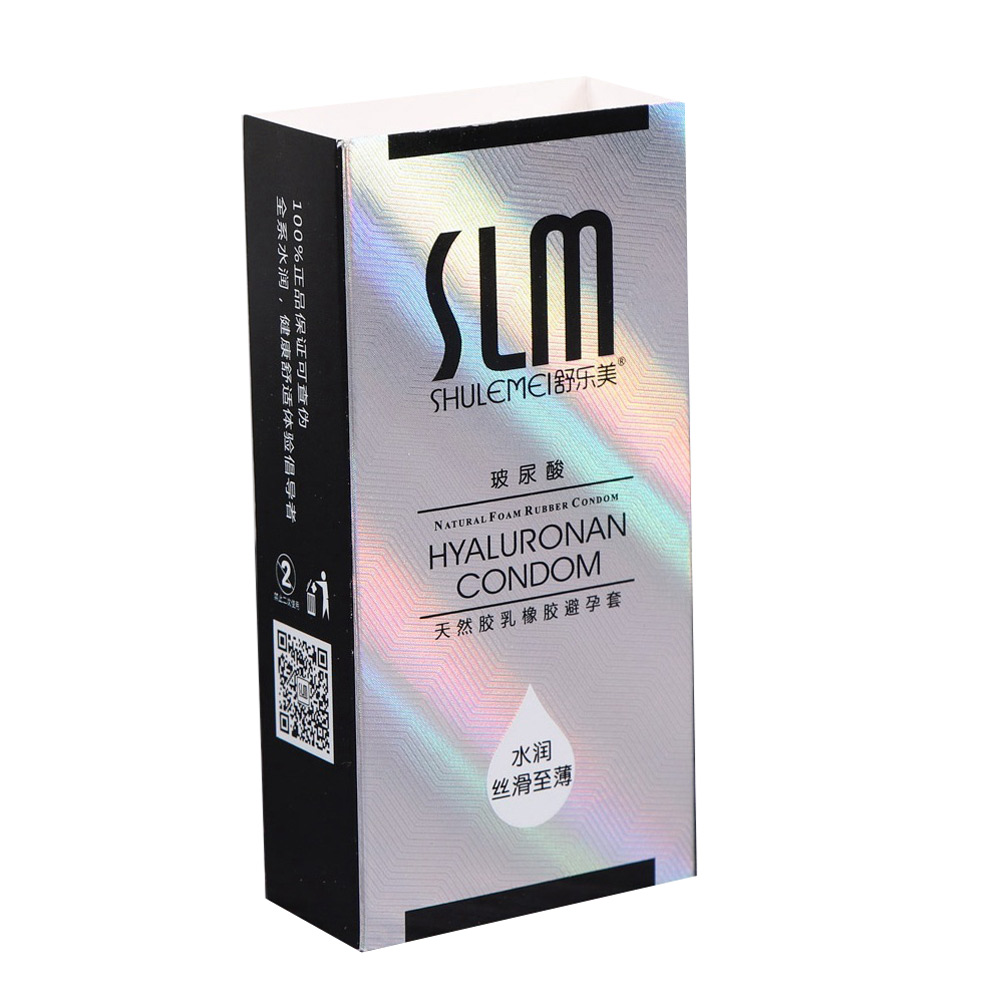 Color Print Condoms Box