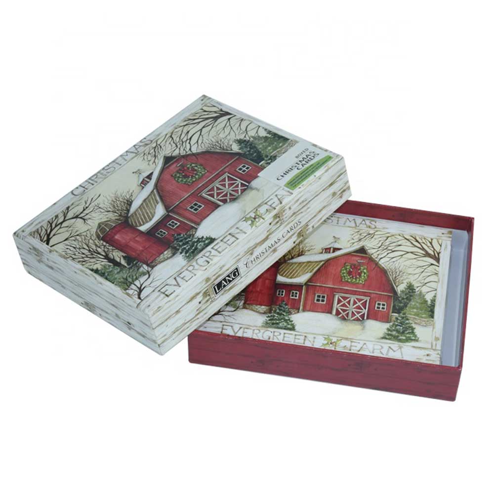 Color Print Boxed Christmas Cards 2023