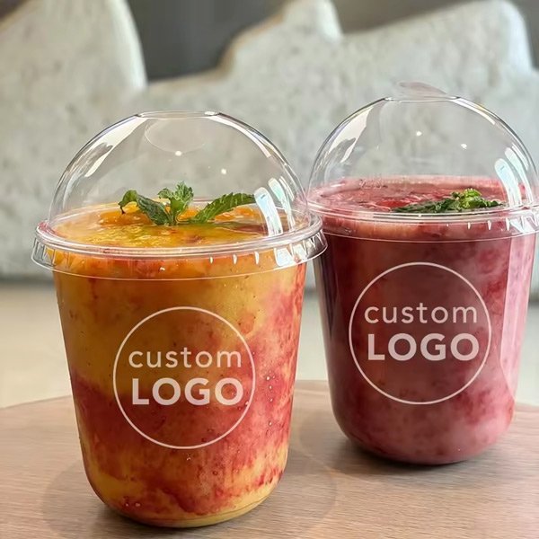 Custom Branded Plastic Cups for Cold Drinks