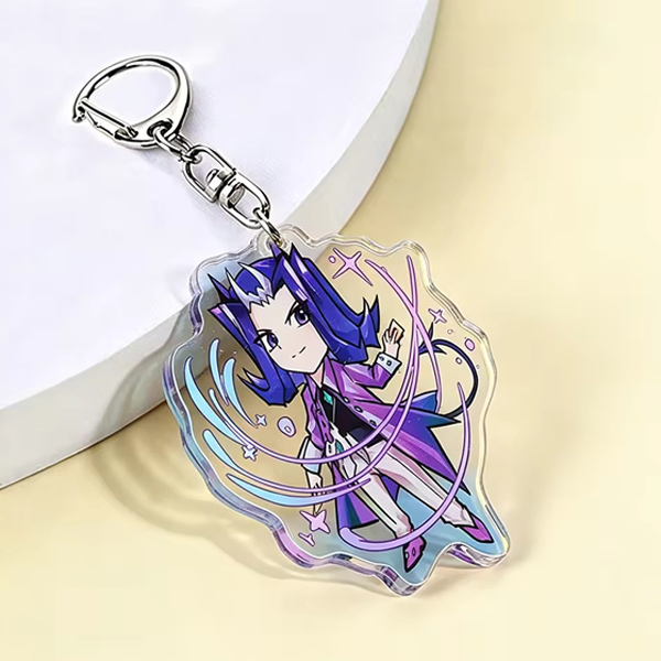 Custom Printed Clear Acrylic Keychains