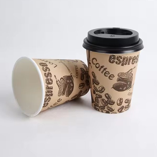 Custom Branded Paper Cups with Lids