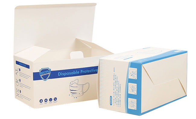 face mask paper box