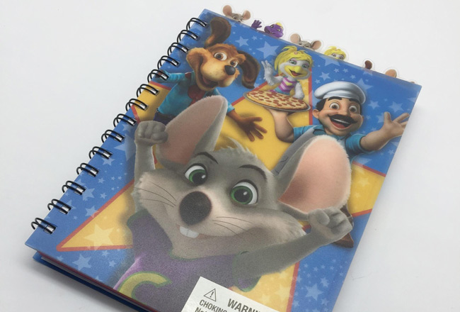 cartoon spiral notebooks