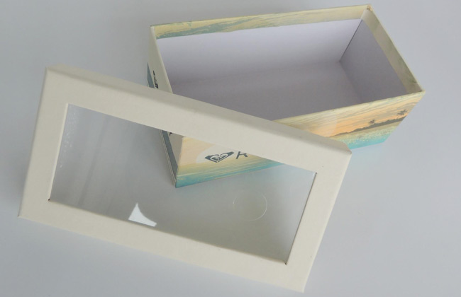 rigid window packaging boxes