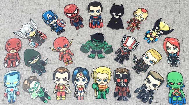 Marvel fridge magnets