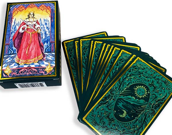 gold edge tarot cards