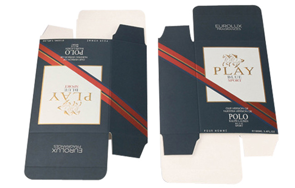 gold foil perfume box