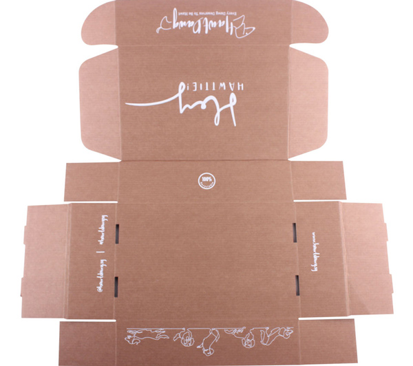 Screen Print Corrugated Box