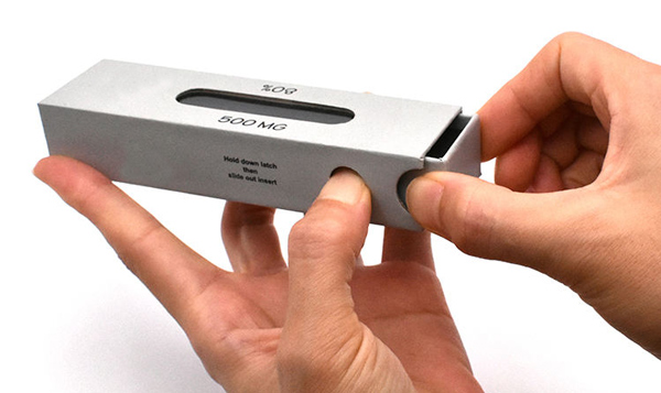 rigid vape cartridge box