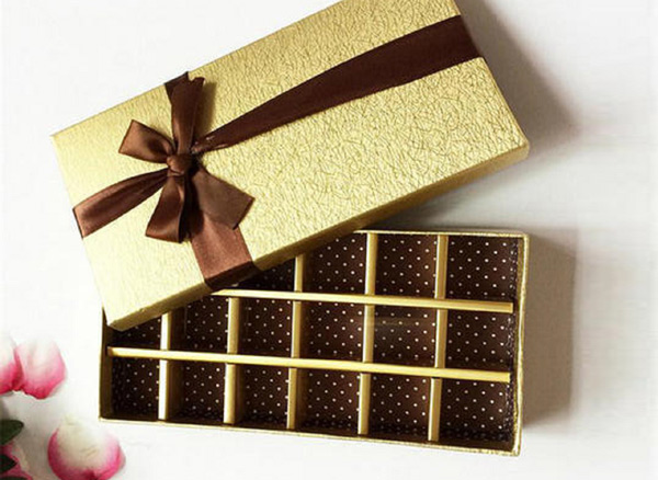 two pieces metallic rigid box