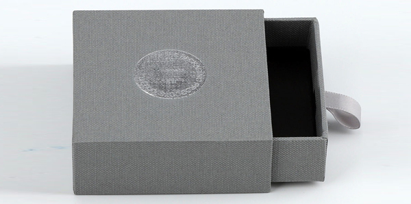 Textured Fabric Covered Rigid Drawer Box