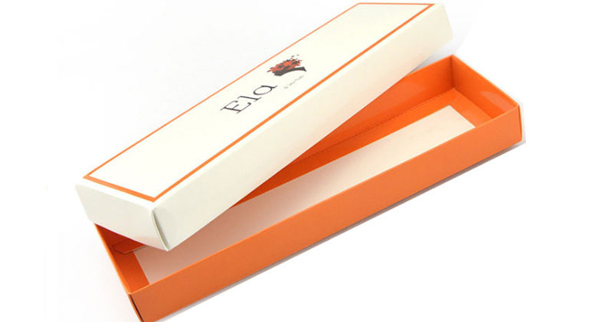 White Paperboard Folding Telescopic Box