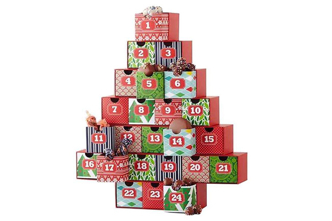 Tree Shaped Advent Calendar
