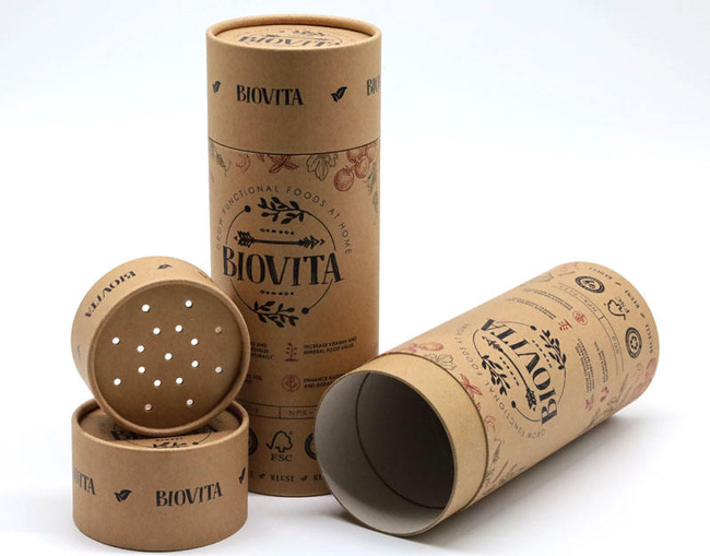 Kraft Cardboard Tube Packaging
