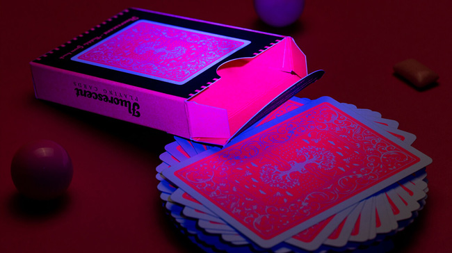 fluorescent print box and cards