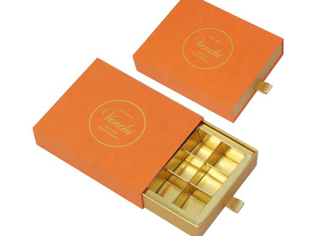 Rigid Cardboard Drawer Box with Insert