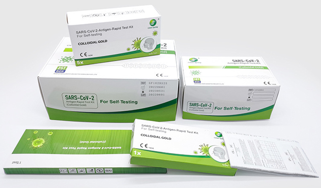 Custom Packaging for Rapid Test Kit