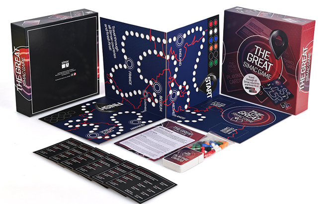 Custom Logo Board Game Cards Printing