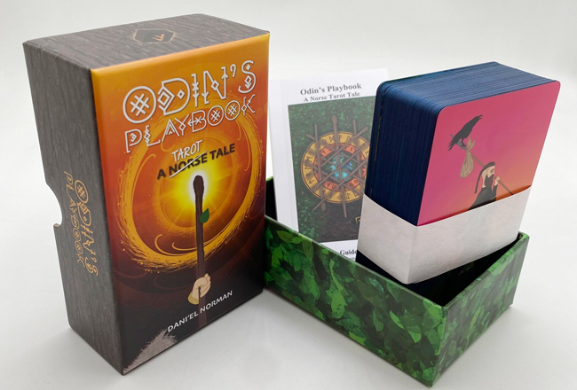 Custom Print Oracle Card Deck with Wrapping Paper