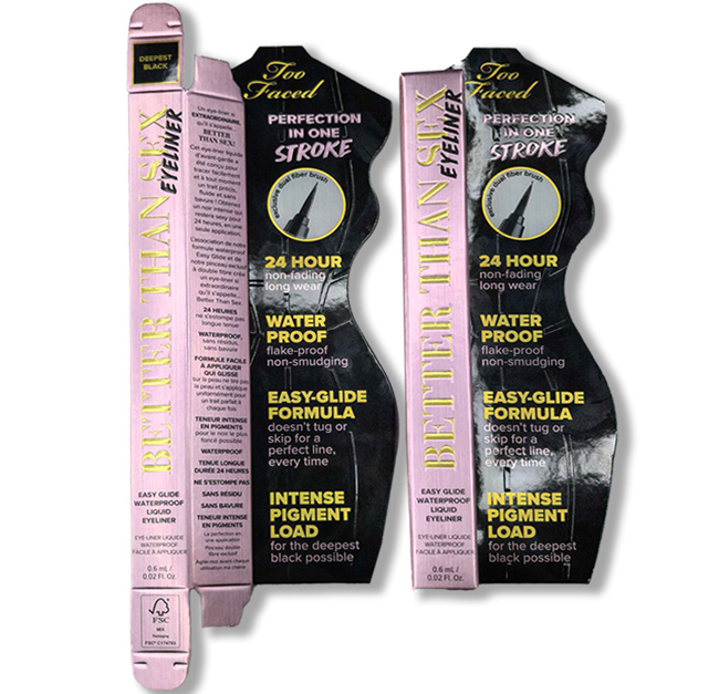 Custom Printed Eyeliner Packaging Boxes