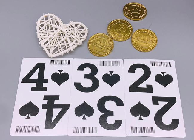 Branded Linen Bridge Playing Cards Branded Linen Bridge Playing Cards