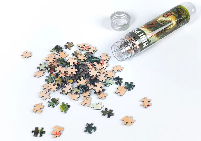 Mini Test Tube Packaging Jigsaw Puzzles Mini Test Tube Packaging Jigsaw Puzzles