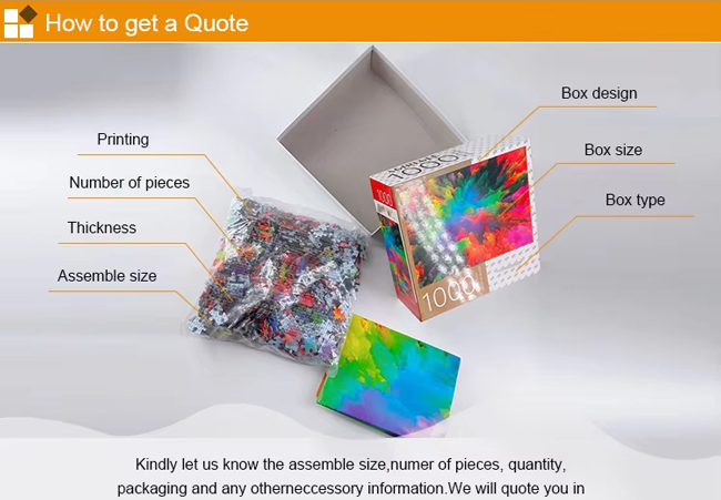 Details to Quote Jigsaw Puzzles