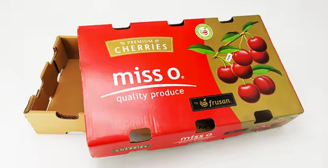 Custom Printed Fresh Cherry Packaging Box