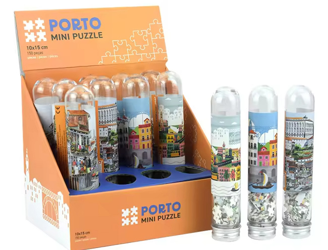 Mini Test Tube Jigsaw Puzzle with Shelf Ready Display Packaging Mini Test Tube Jigsaw Puzzle with Shelf Ready Display Packaging