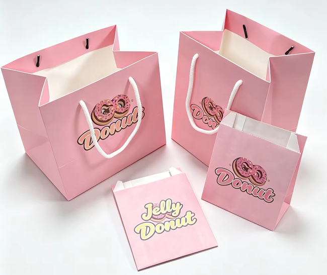 Custom Branded Bakery Carrier Bags