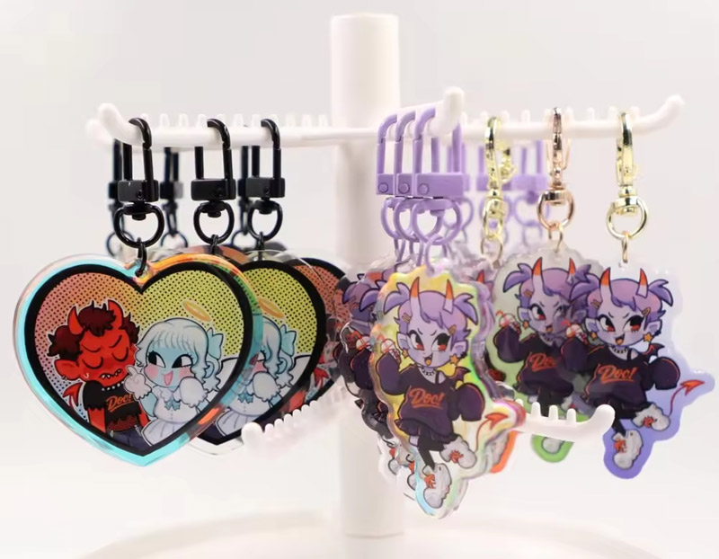 Custom Printed Clear Acrylic Keychains Custom Printed Clear Acrylic Keychains
