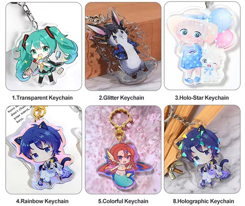 Acrylic Keychains Supplier China