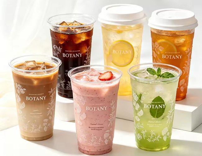 Food Grade Clear Plastic PET Cups